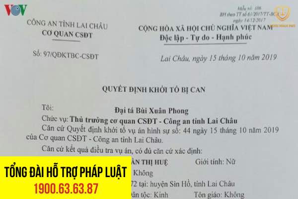 Phân biệt khởi tố bị can và khởi tố vụ án hình sự